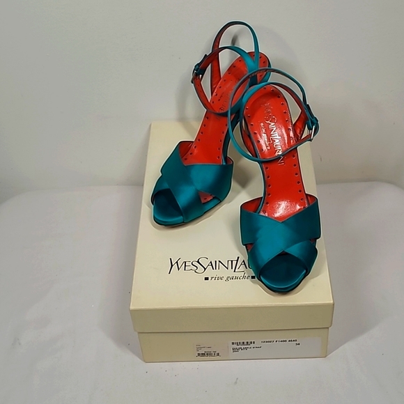 Yves Saint Laurent Shoes - YSL EVA 105 Ankle Strap Sandal